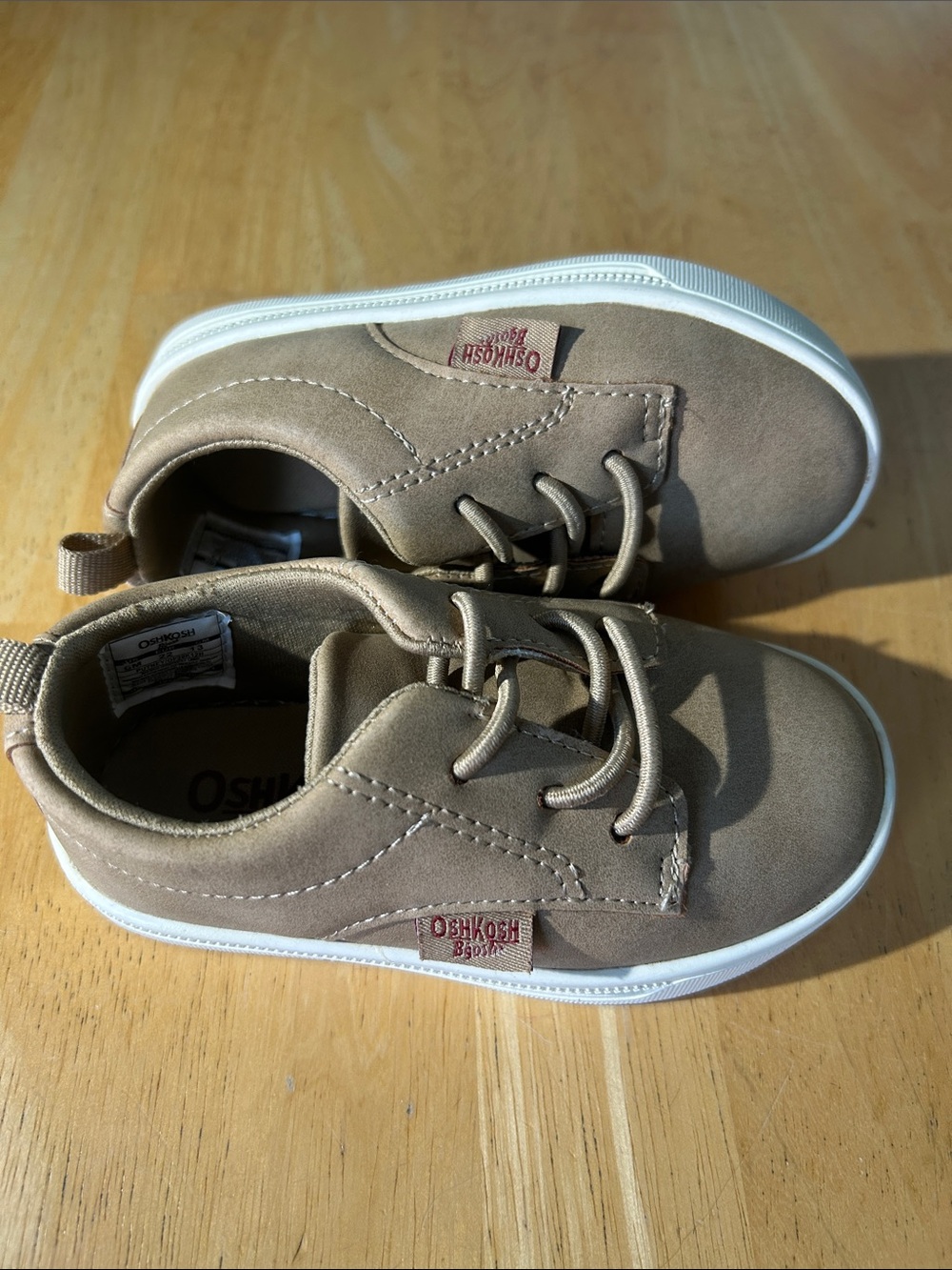 OshKosh B'gosh Kids' Casual Sneakers in Taupe